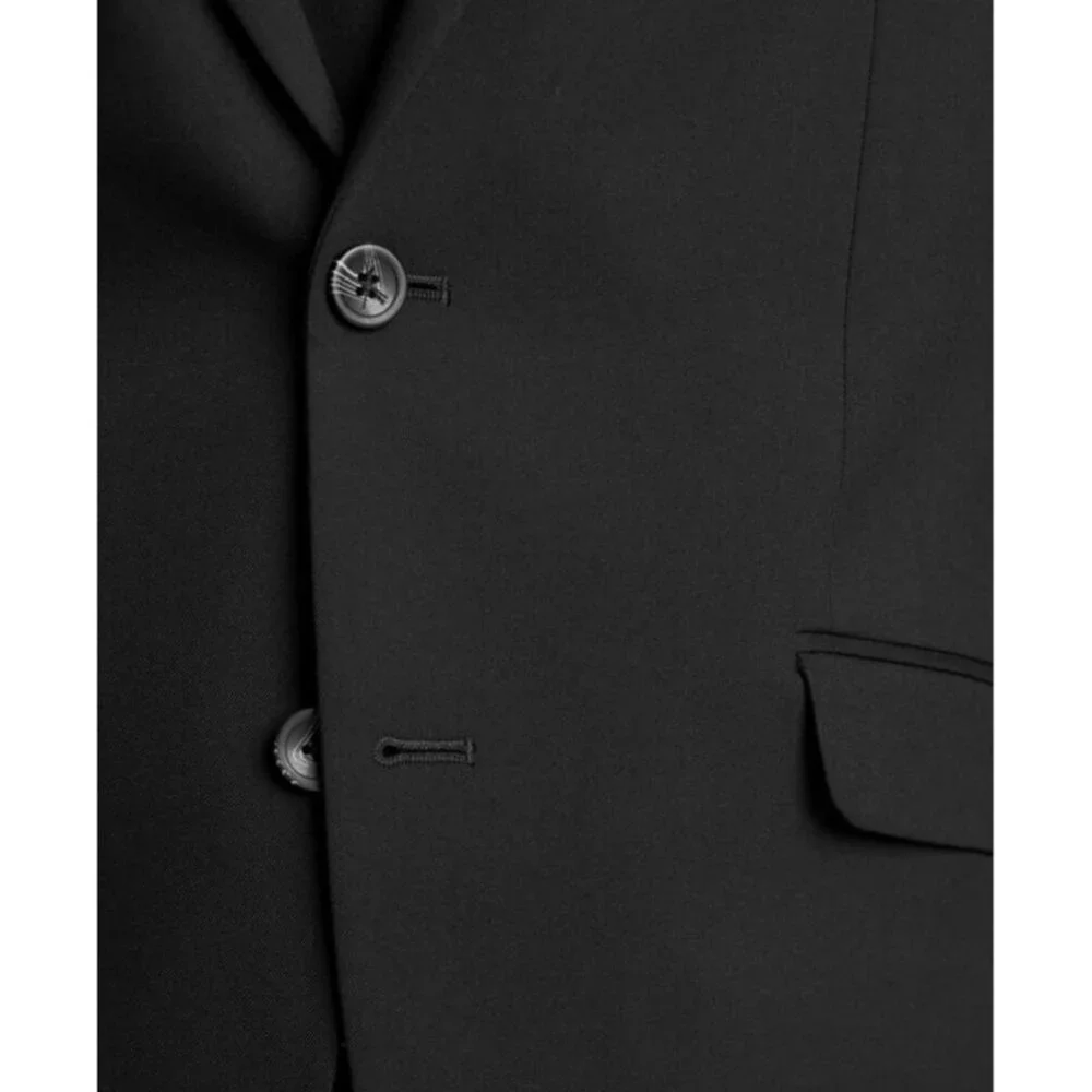 KENNETH COLE‎ Men’s NEW Reaction Ready Flex Suit Jacket Black | Size 44R 37W